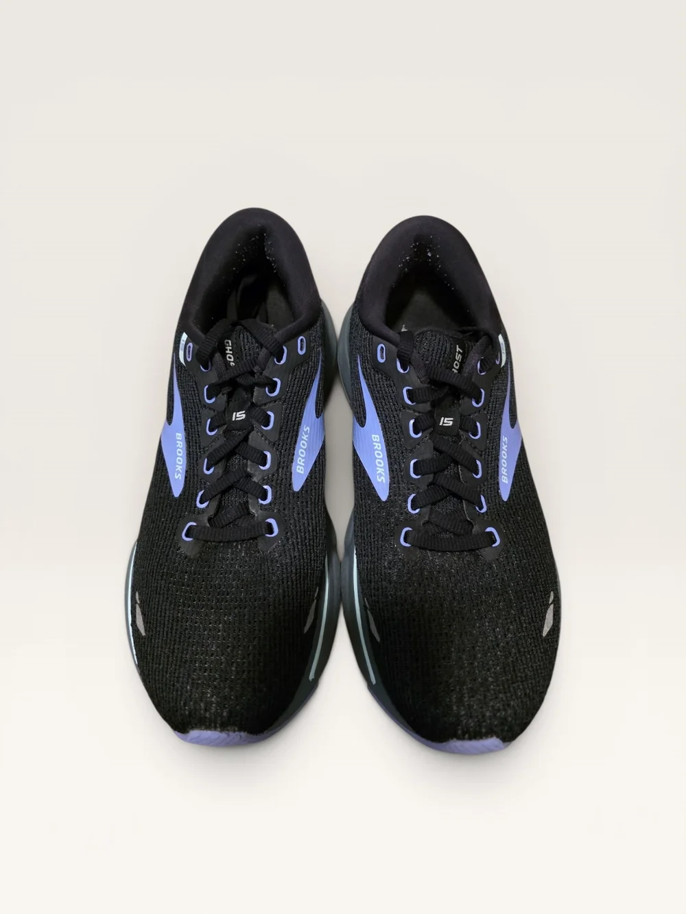 Brooks Ghost 15 Women's Size 8 Black Jacaranda Salt Running Shoes 1203801B011